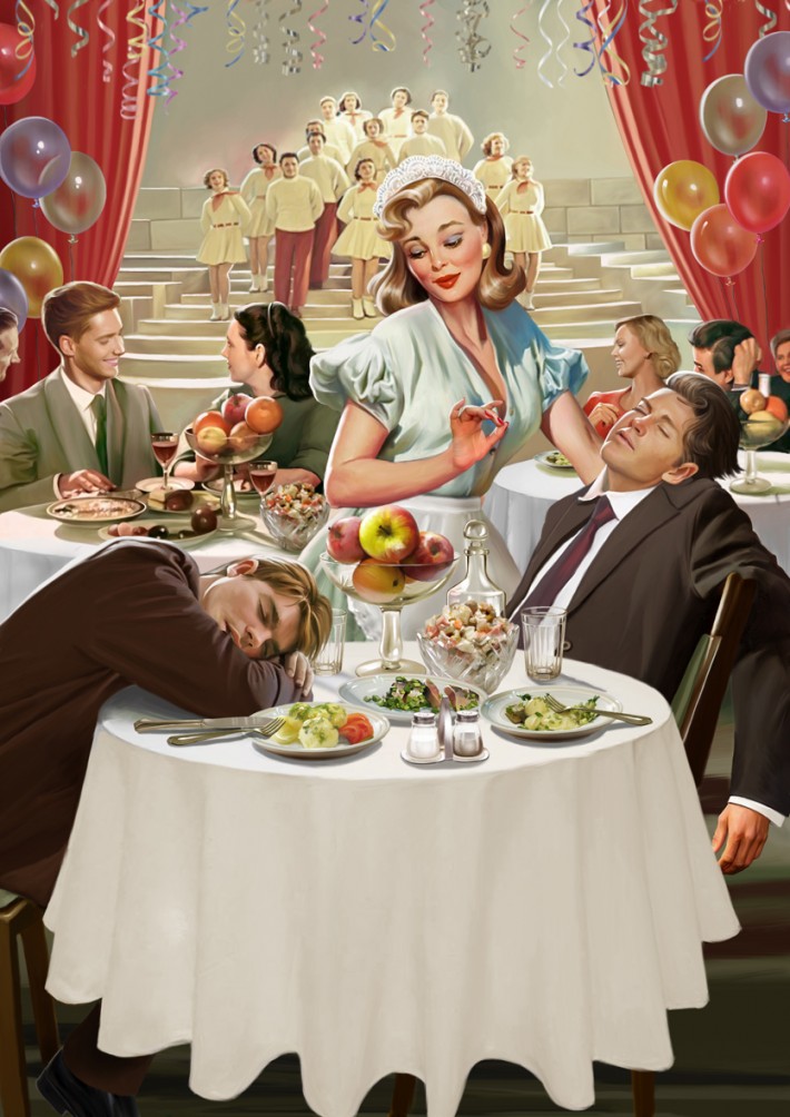 Немного советского Pin-Up Здравствуйте, уважаемые, Валерия, Барыкина, Натальи, Ершовой, нескольких, авторов, Очень, люблю, Приятного, времени, суток