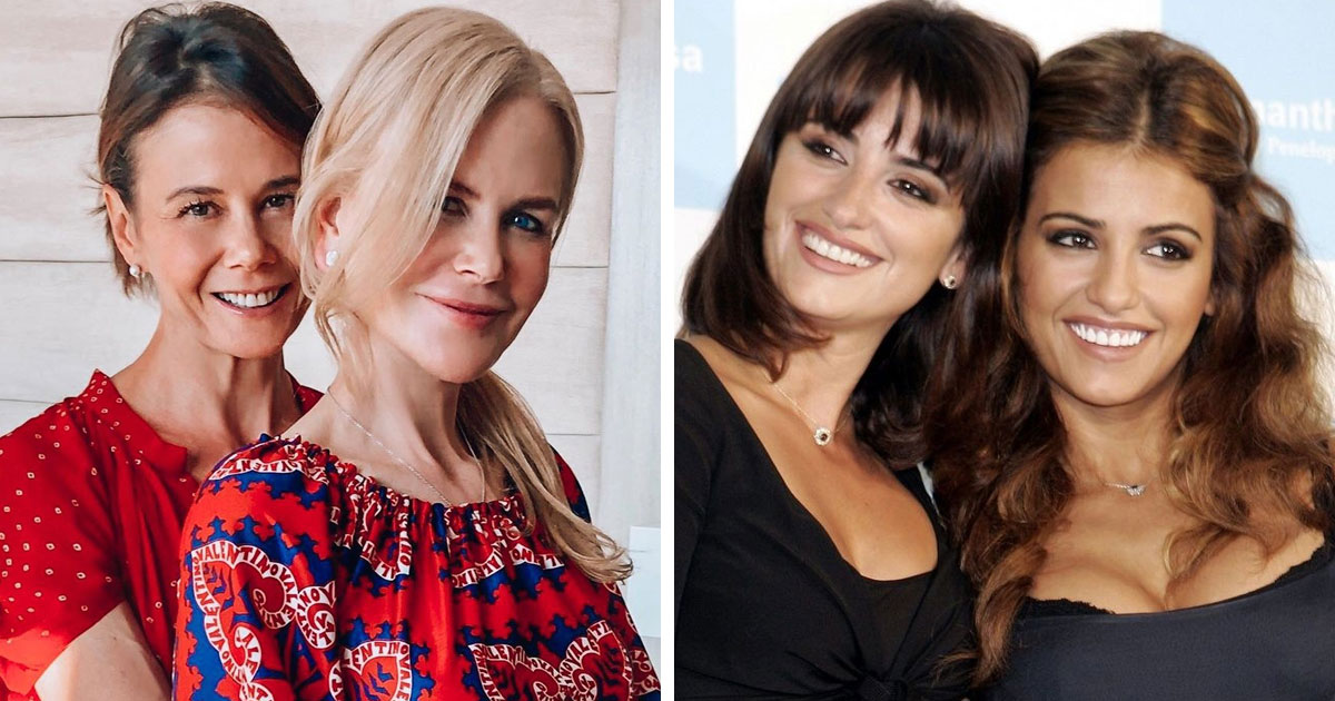 Этих актрис знает каждый, а вот как выглядят их сестрички — не менее эффектные женщины