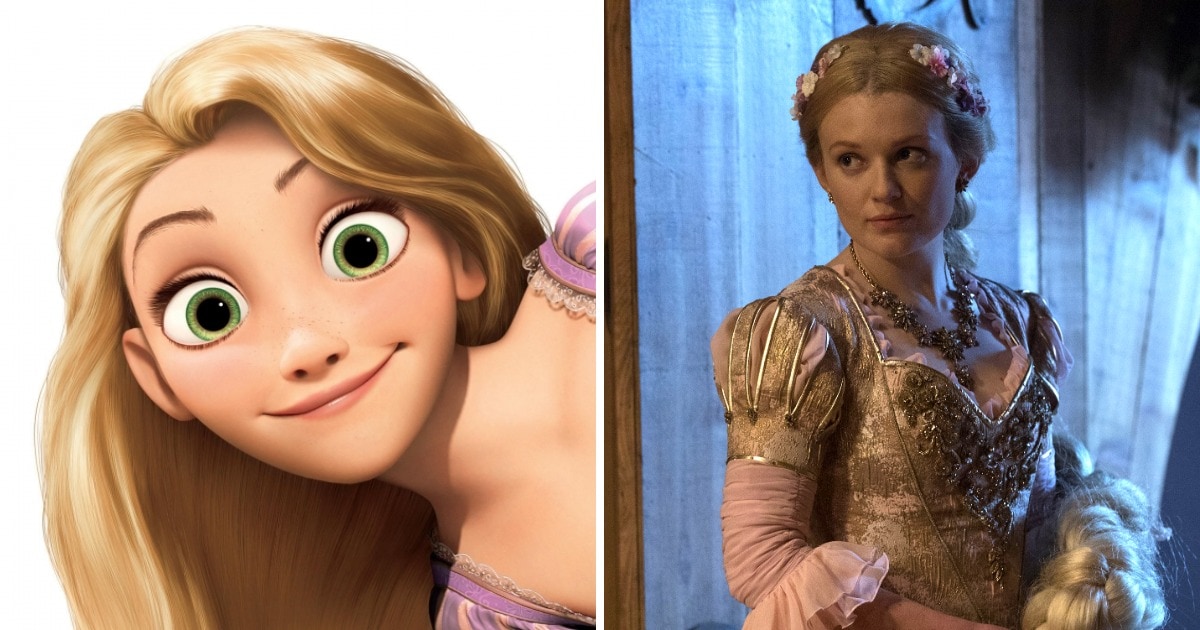Сравним актрис в образах диснеевских принцесс и красавиц c их мультяшными версиями